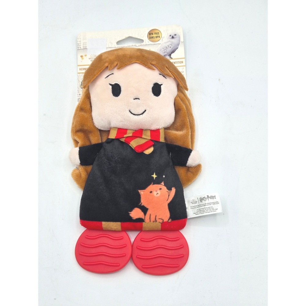 Kids Preferred Harry Potter Hermione Teether Plush Toy Crinkle Cloth for Newborn